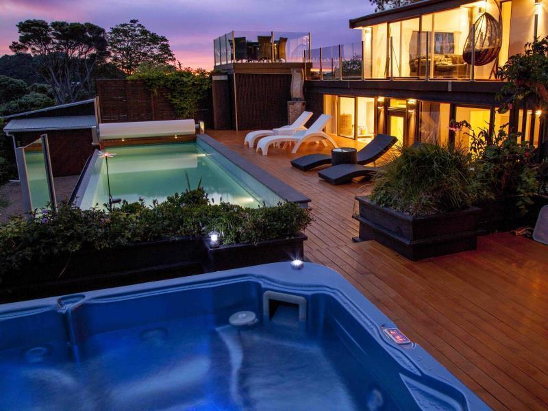Ostend Le Chalet Waiheke Apartments מראה חיצוני תמונה